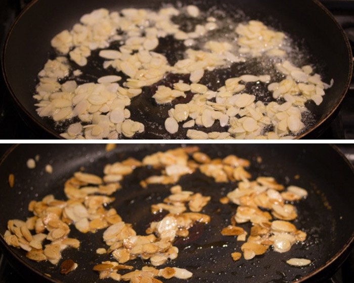 how to roast slivered almonds