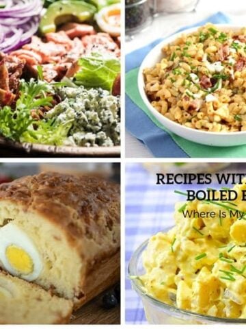 recipes with hard boiled eggs