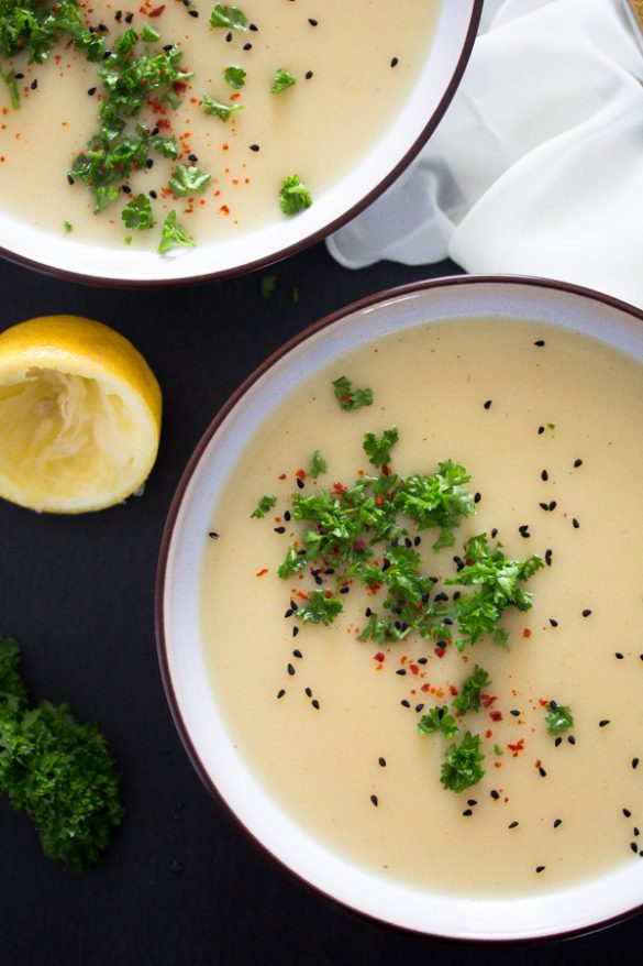 Creamy Kohlrabi Soup with Potatoes (German Recipe) Where Is My Spoon