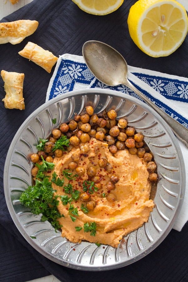 roasted red pepper hummus