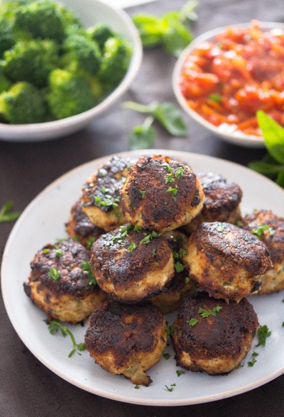 Turkey Meatballs Without Breadcrumbs