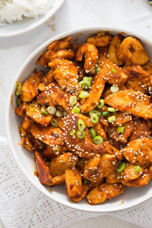 spicy korean chicken recipe with gochujang