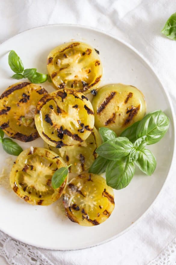 Green Tomatoes on the Grill Where Is My Spoon