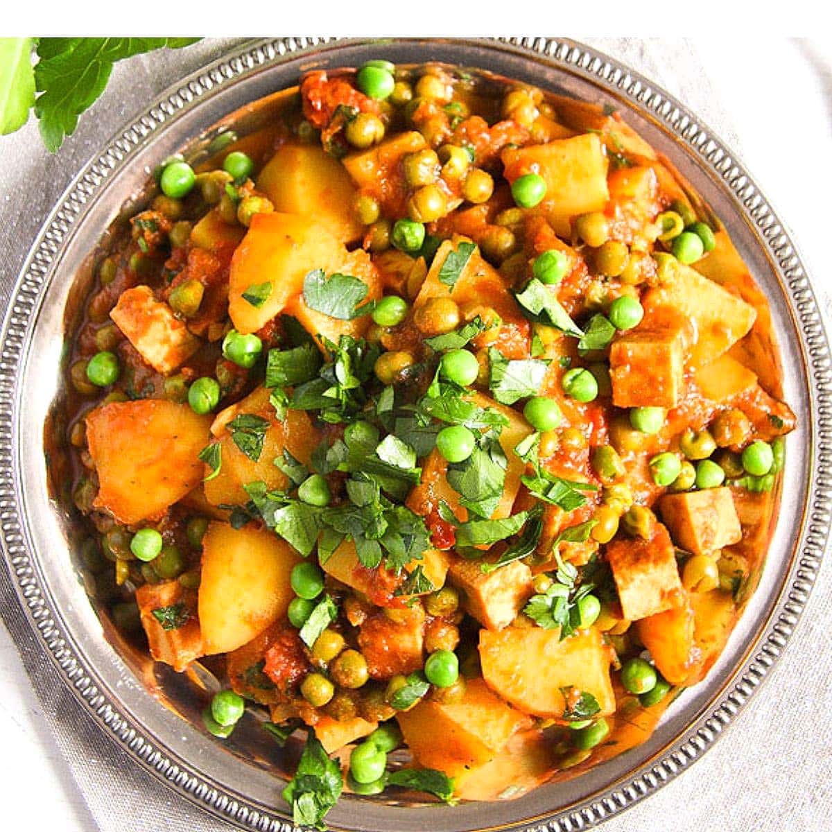 Vegan Tofu Potato Curry