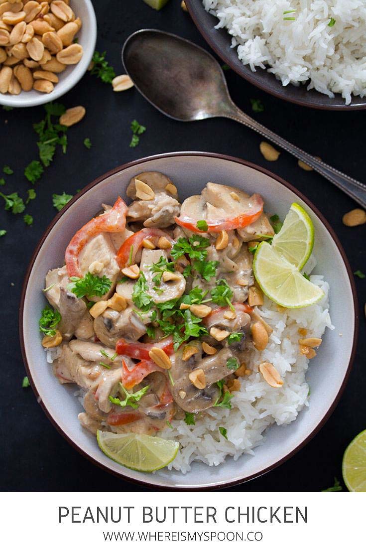 Peanut Butter Curry (with Chicken and Coconut Milk)