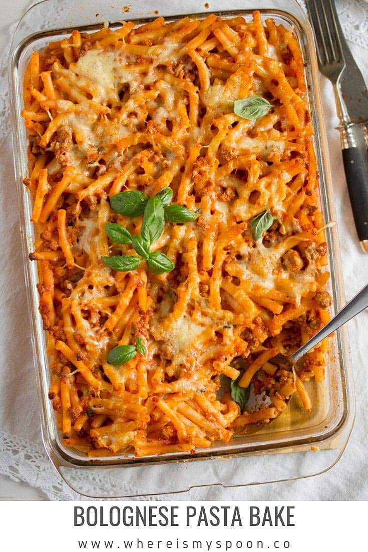 Bolognese Pasta Bake It S All About Home Cooking