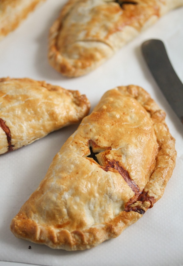 beef cornish pasties golden baked