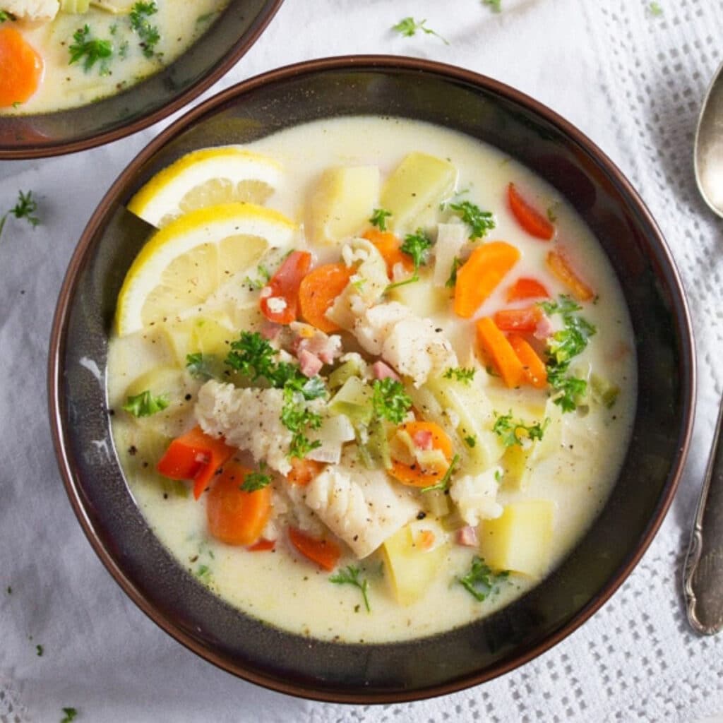 Fish Soup with Vegetables - Where Is My Spoon