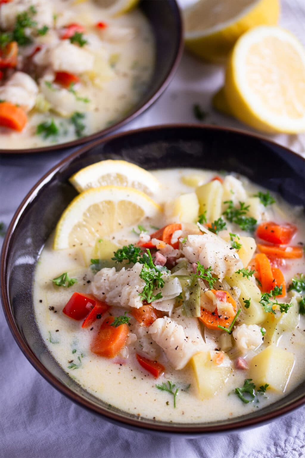 Fish Soup with Vegetables - Where Is My Spoon