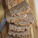 sliced buckwheat and spelt bread