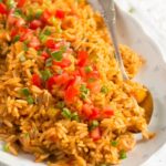 BBQ rice with vegetables