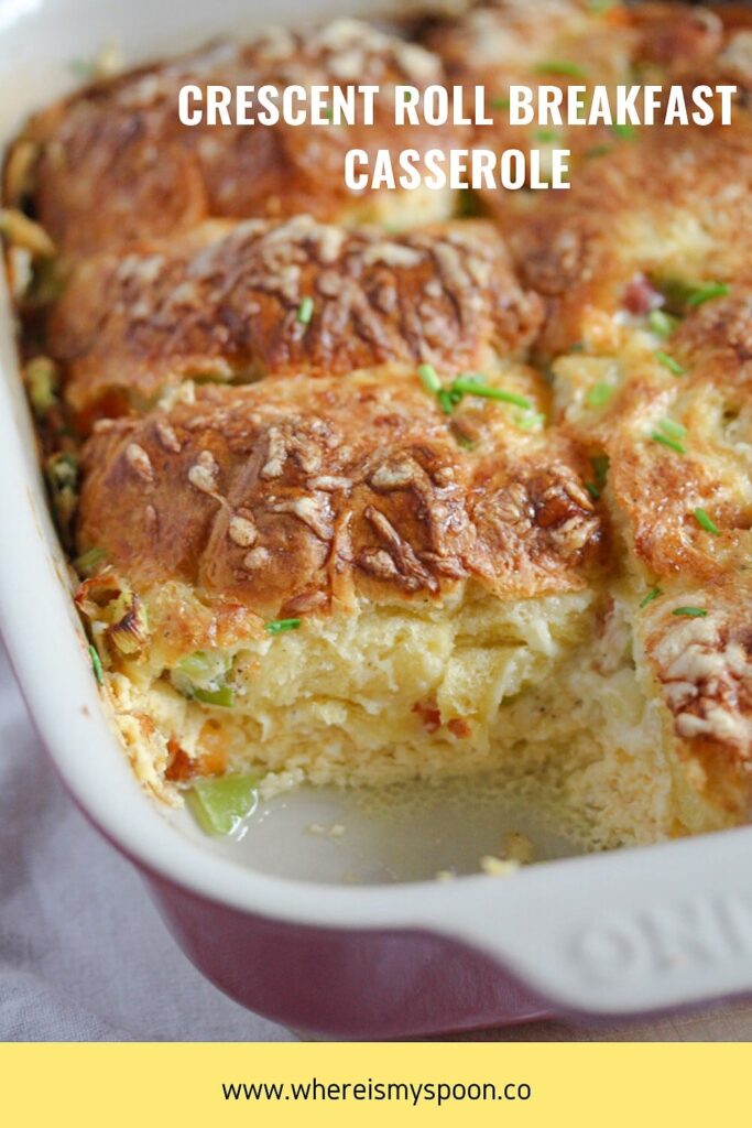 Crescent Roll Egg Bake