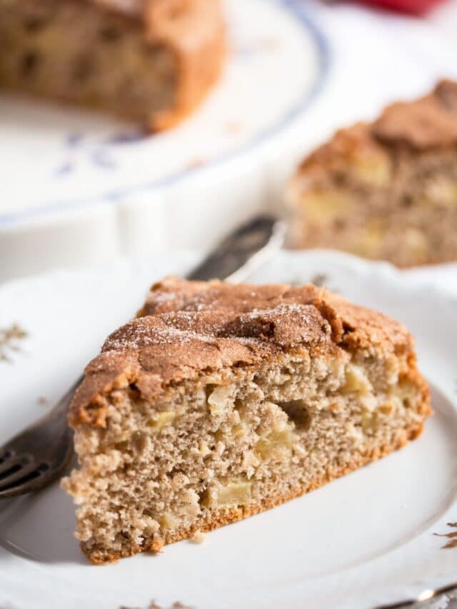 Healthy Apple Cake Low Fat Low Sugar Recipe Where Is My Spoon