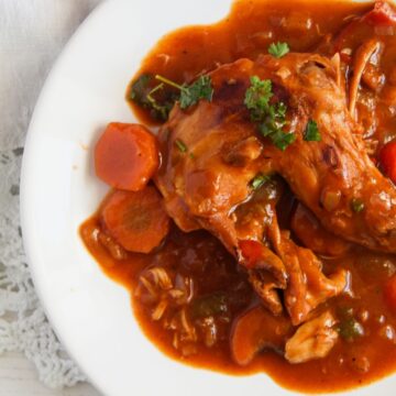 Rabbit Stew Recipe (How to Cook Rabbit)