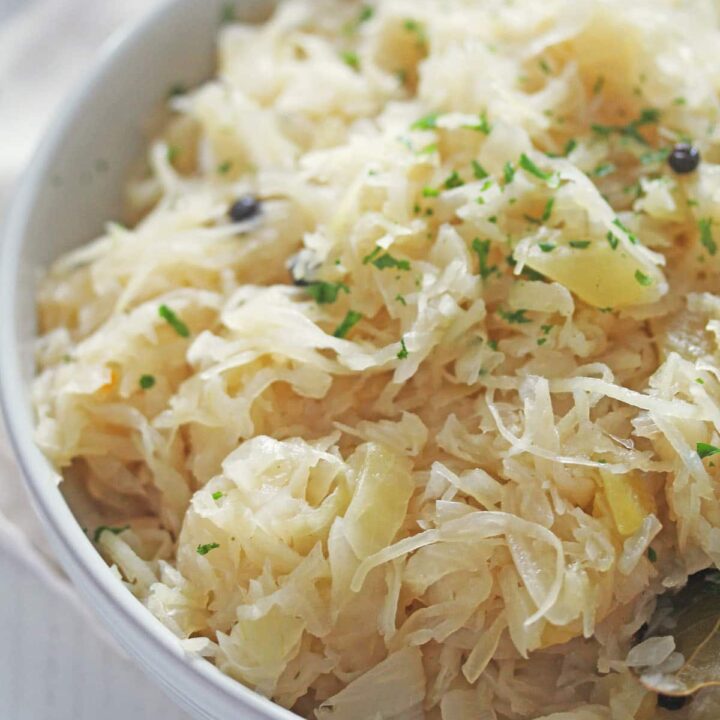 how to cook sauerkraut from a can