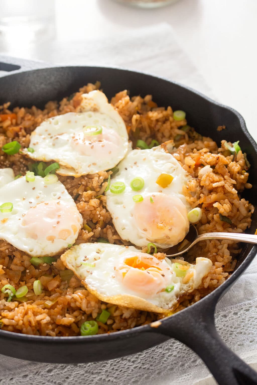 Kimchi Fried Rice with Bacon - Where Is My Spoon