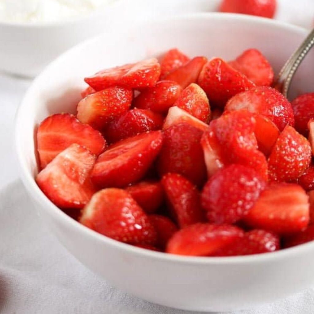 Macerated Strawberries - Where Is My Spoon