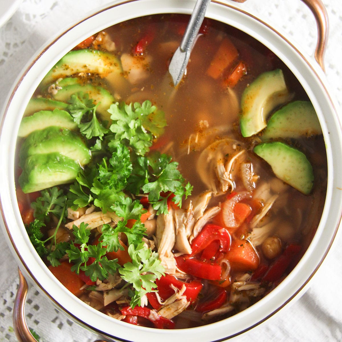 Mexican Chickpea Soup