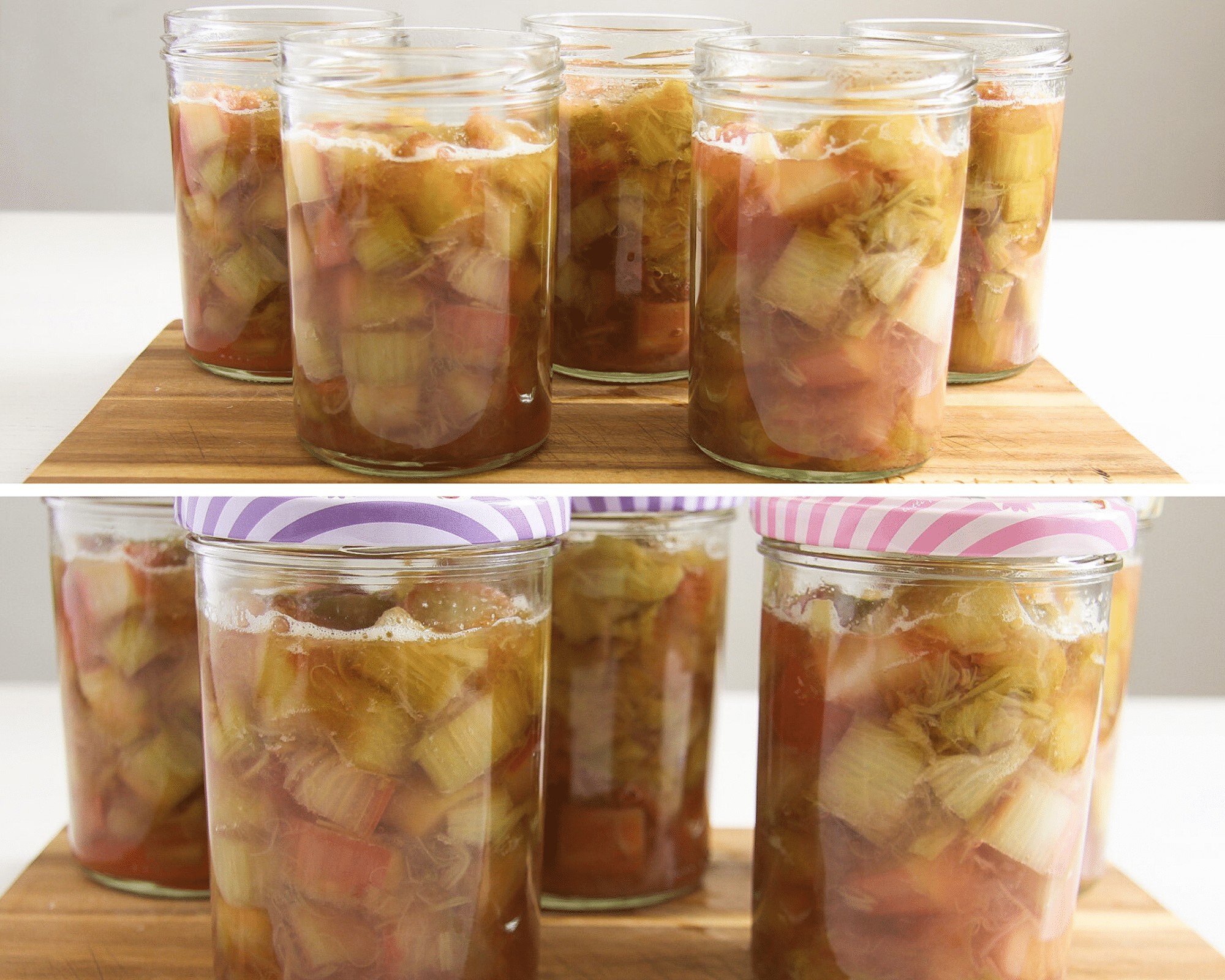 how to preserve rhubarb at home