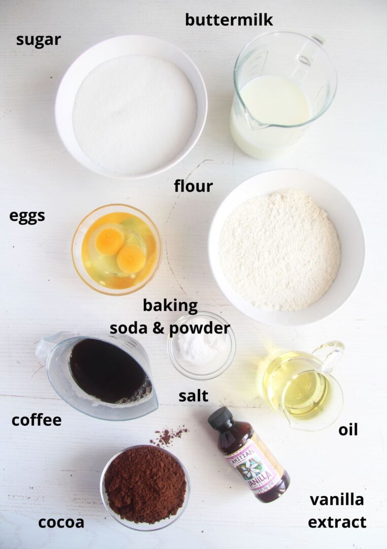 Chocolate Gateau (Gateau Cake with Chocolate Cream)