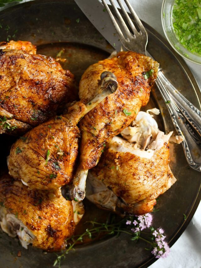 How to make Roasted Half Chicken