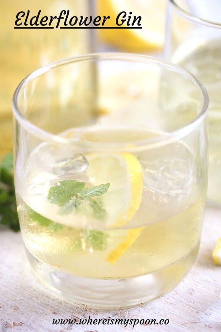 How to Make Elderflower Gin Where Is My Spoon