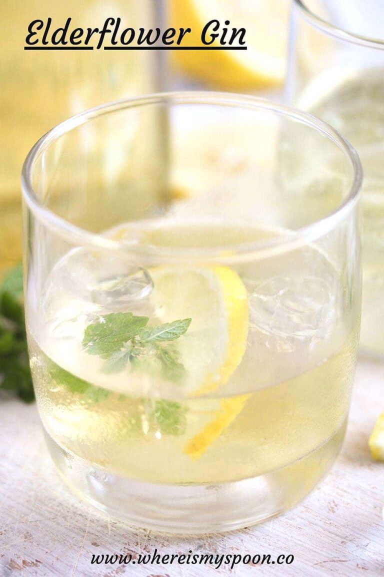 How to Make Elderflower Gin Where Is My Spoon