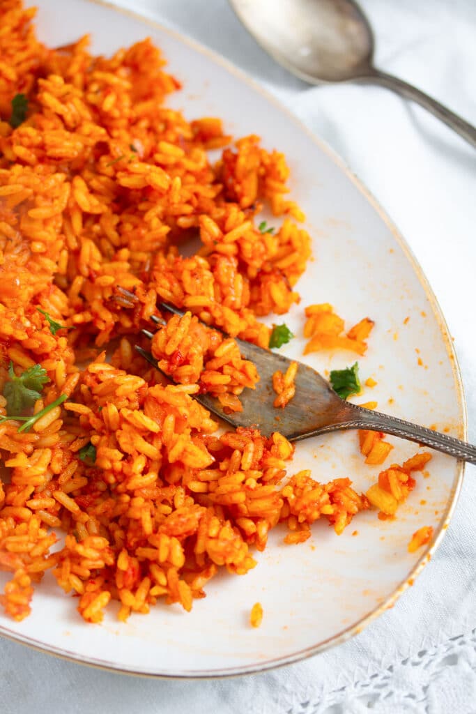 Spicy Nigerian Jollof Rice - Where Is My Spoon