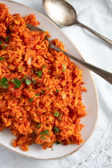 Spicy Nigerian Jollof Rice - Where Is My Spoon