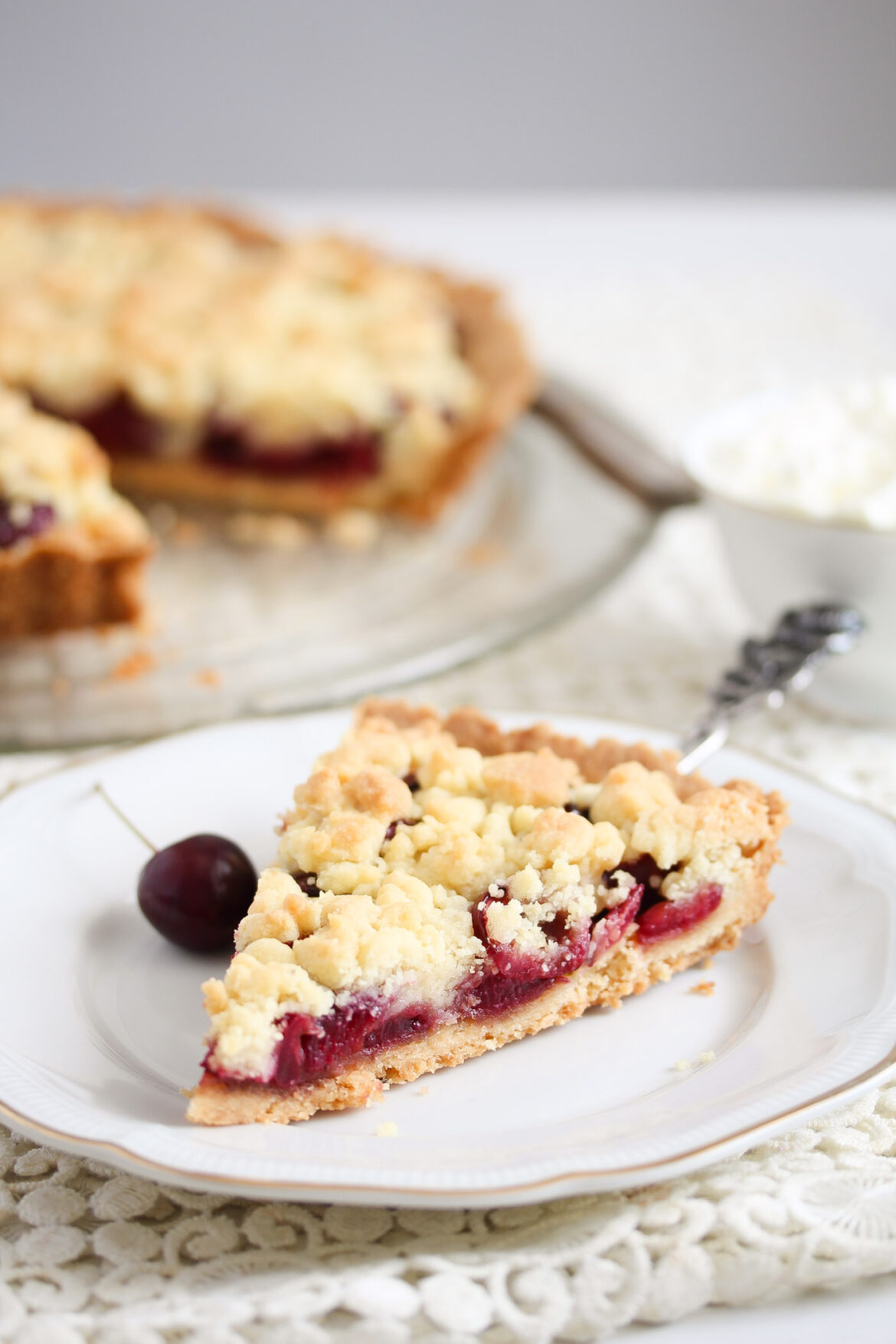 Cherry Crumb Pie - Where Is My Spoon