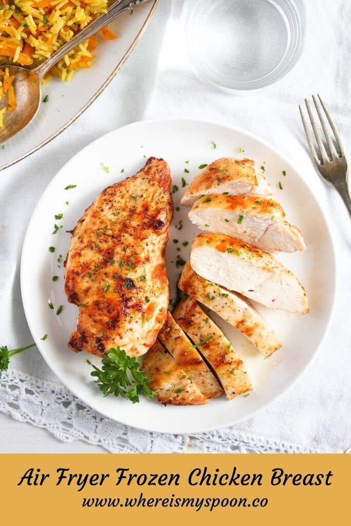 Air Fryer Frozen Chicken Breast