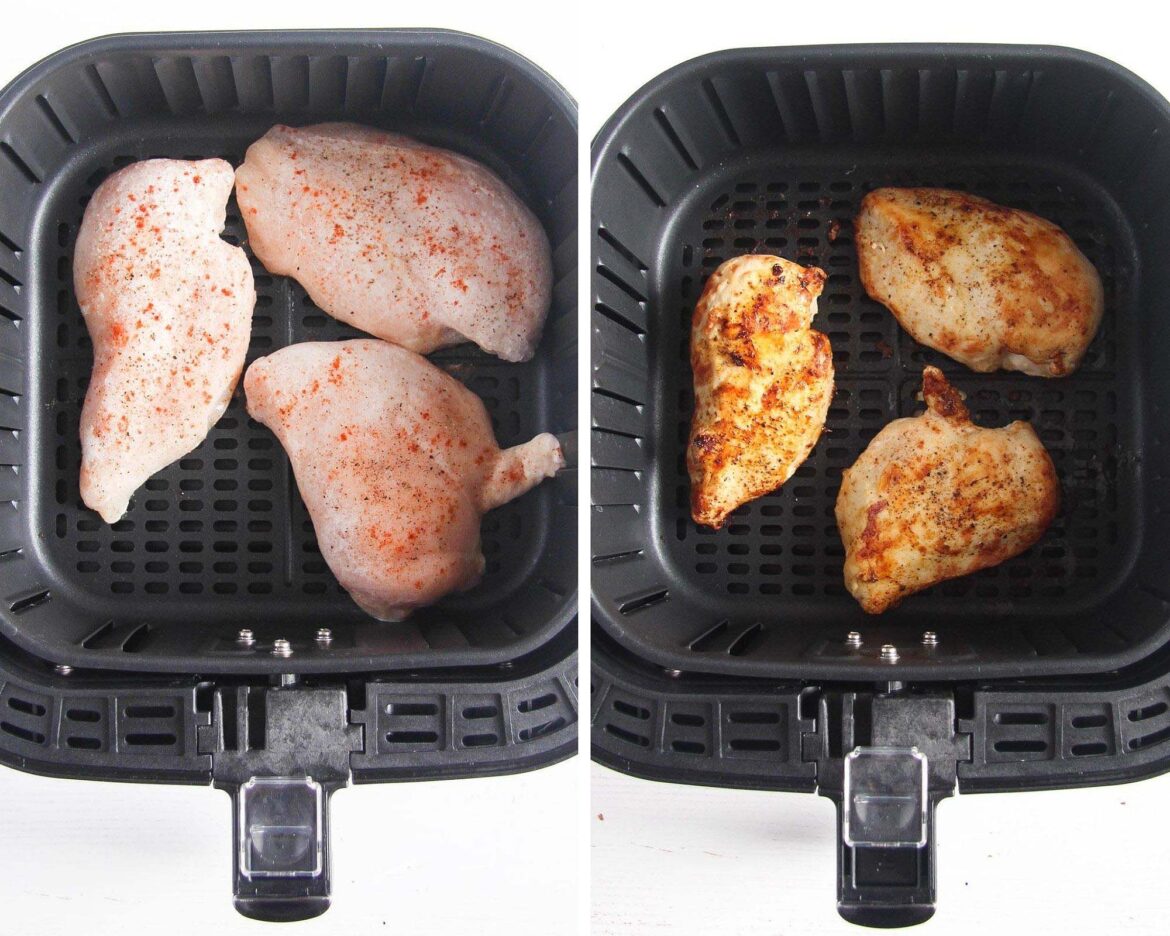 Air Fryer Frozen Chicken Breast - Where Is My Spoon