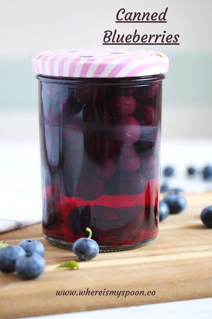 How to Can Blueberries (with or without Sugar)