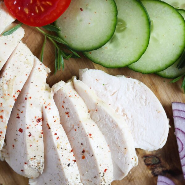 Boiling Frozen Chicken Breast (for Shredding or Slicing)