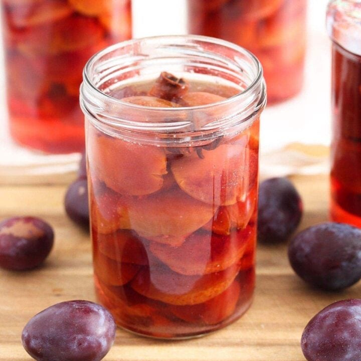 Canning Plums