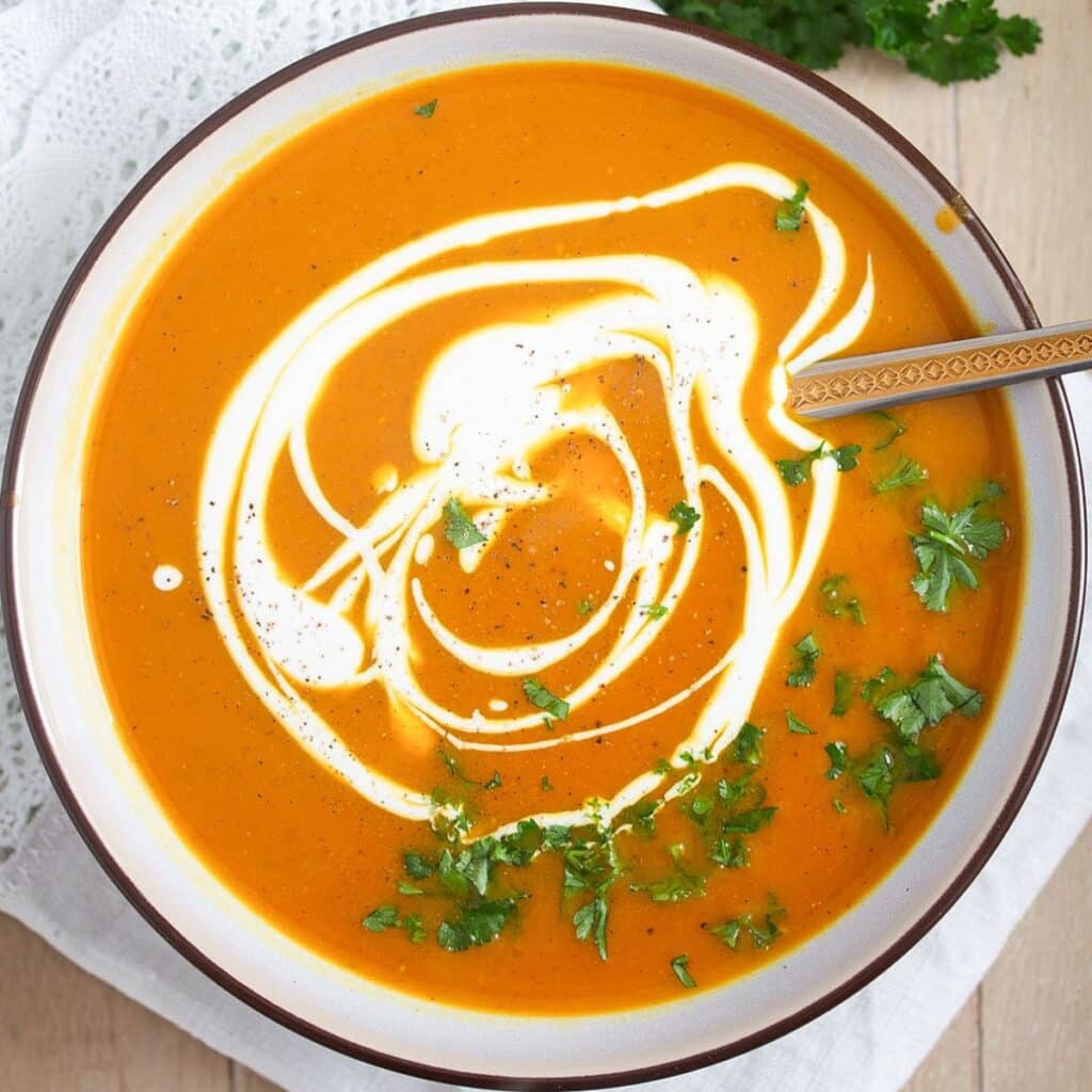 Pumpkin and Sweet Potato Soup - Where Is My Spoon