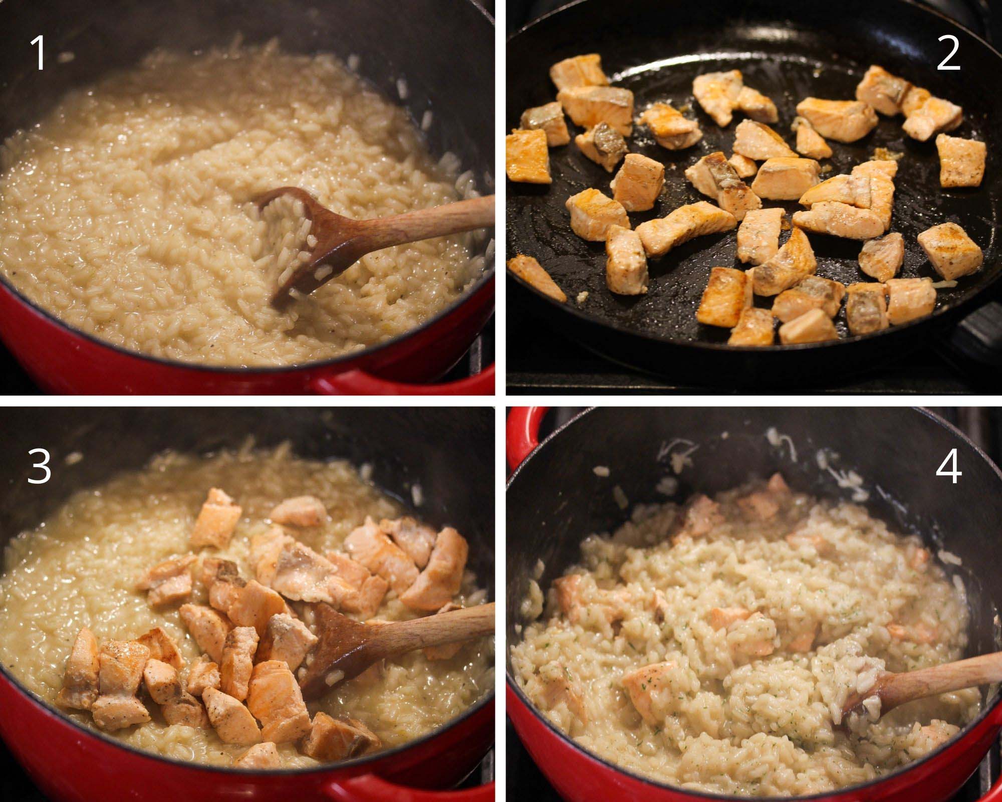 Salmon Risotto - Where Is My Spoon