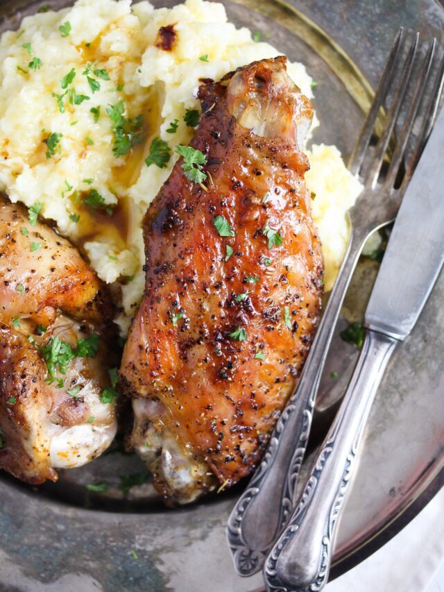 Crispy Baked Turkey Wings Recipe