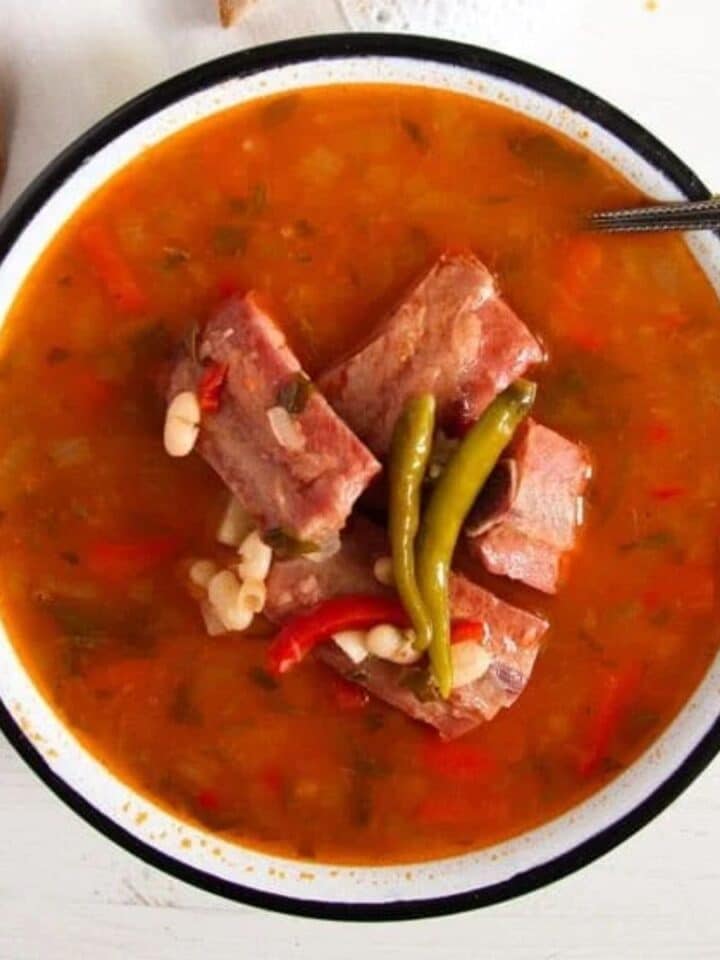 Lamb Bone Soup - Where Is My Spoon
