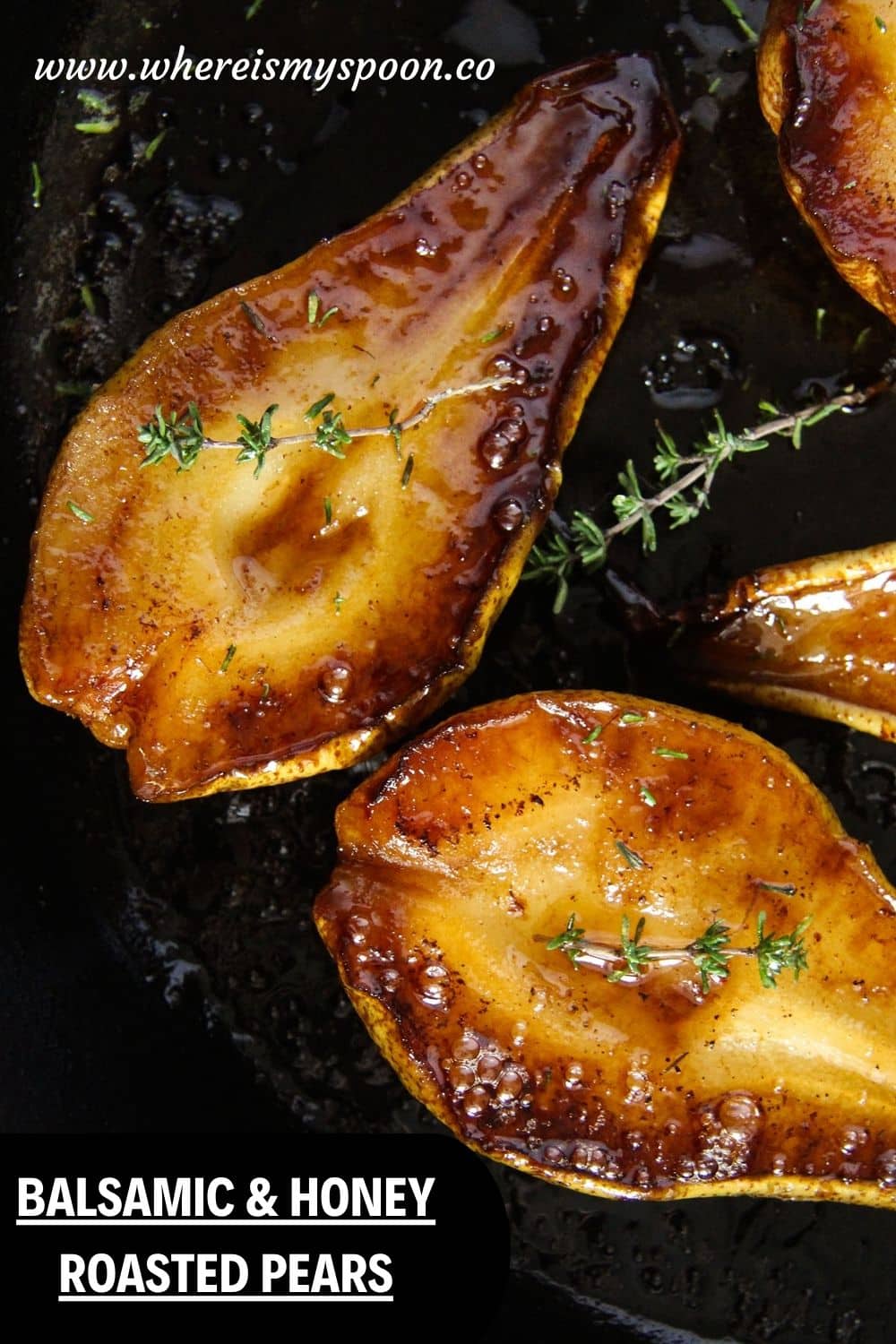 Roasted Pears - Where Is My Spoon