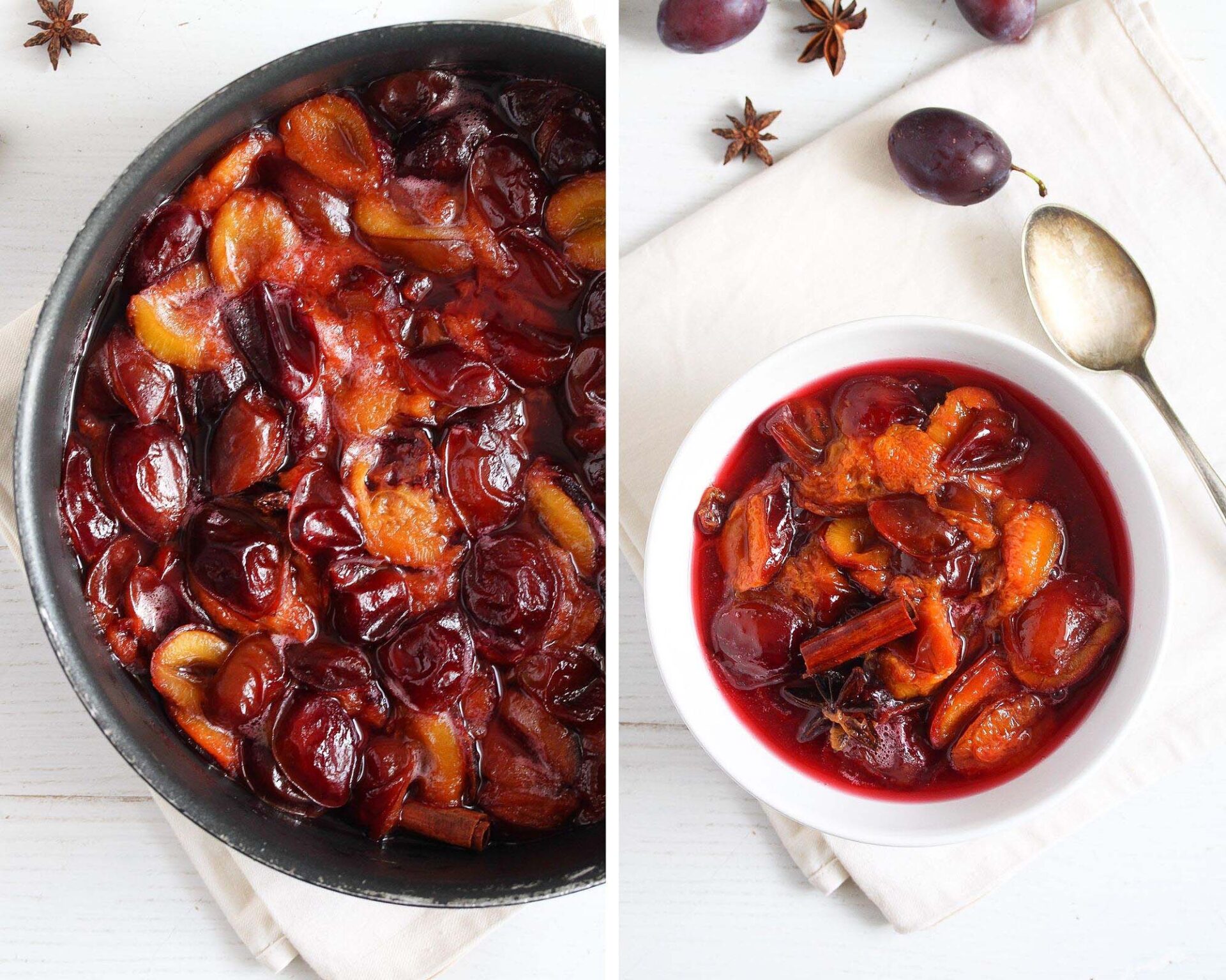 Stewed Plums (with Cinnamon) Where Is My Spoon