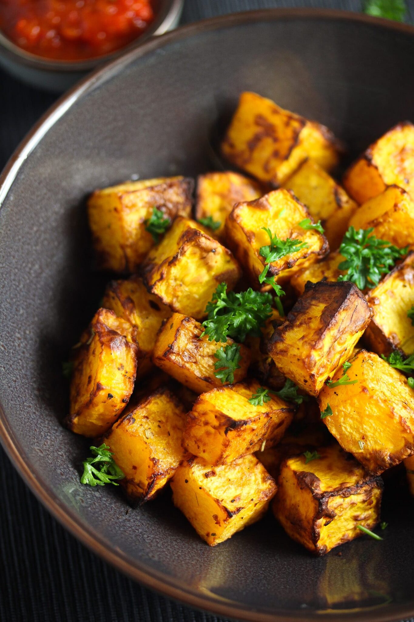 Air Fryer Butternut Squash Sweet or Spicy