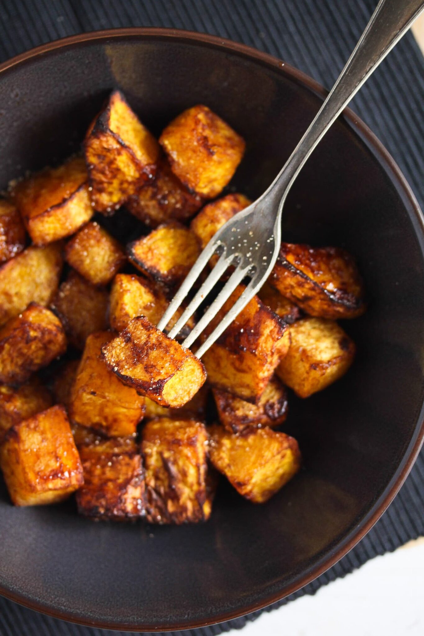 Air Fryer Butternut Squash Sweet or Spicy