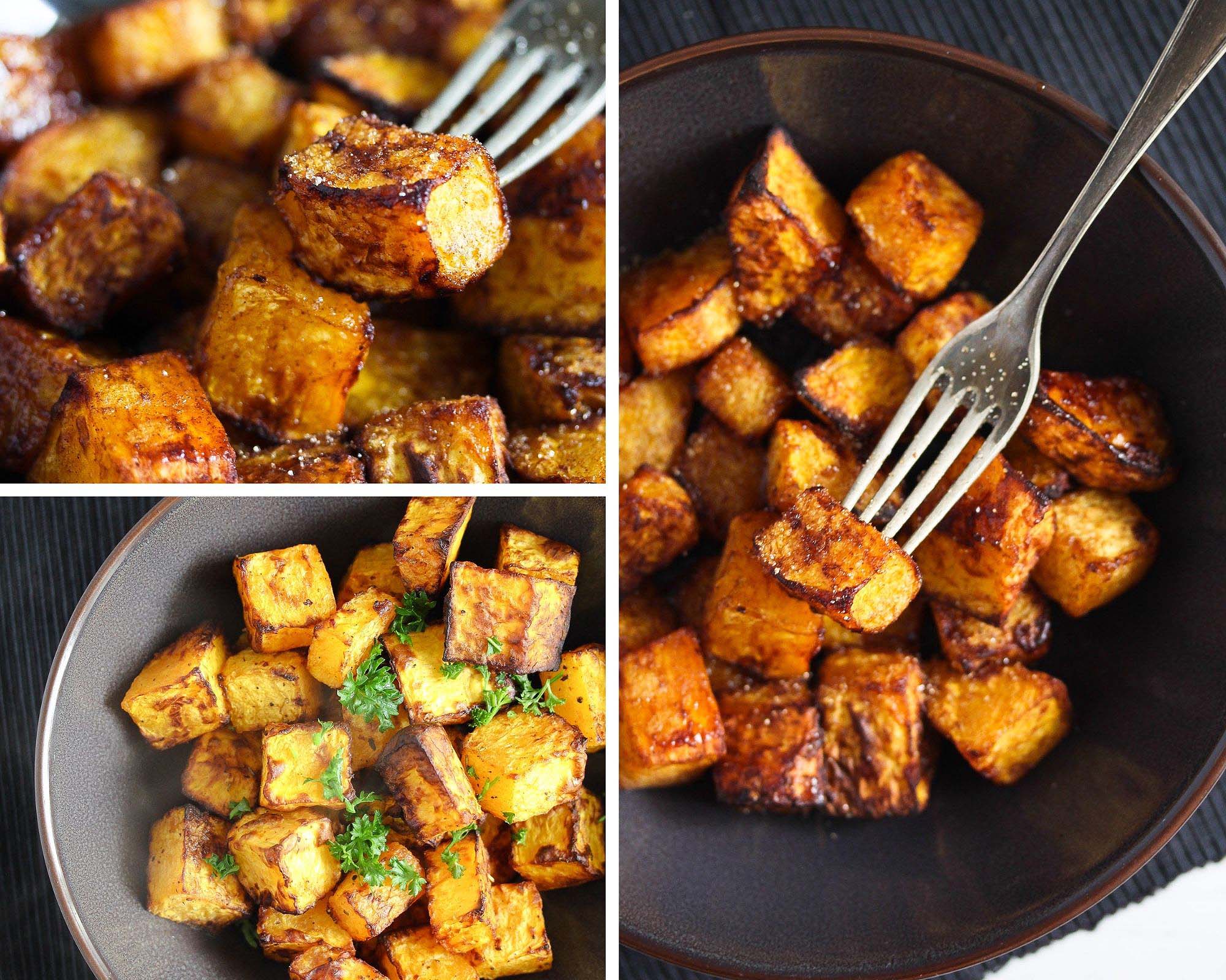 Air Fryer Butternut Squash – Sweet or Spicy