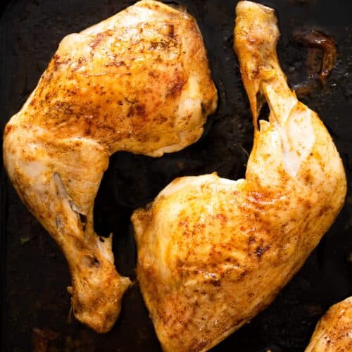 Chicken Leg Quarters in the Oven Where Is My Spoon
