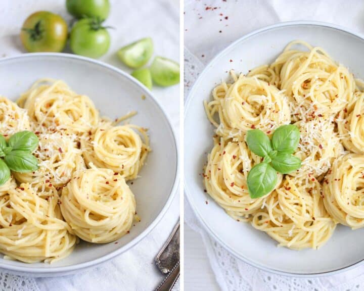 Green Tomato Pasta Sauce (Suitable for Freezing)