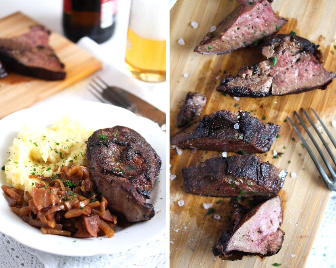 Turkey Liver (with Onions and Apples)