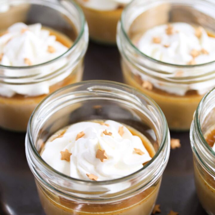 butterbeer potted cream in jars