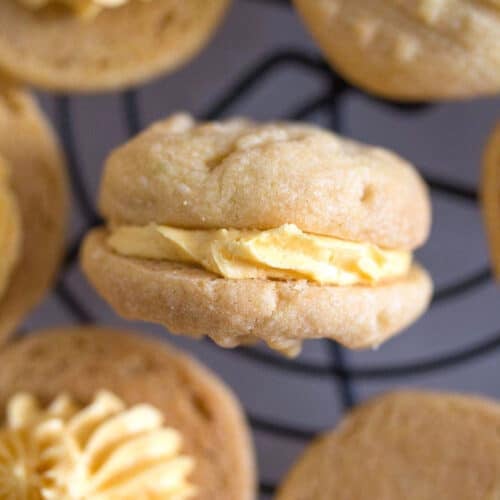 Homemade Custard Cream Cookies - Where Is My Spoon