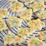 pin image with the title german butter cookies.